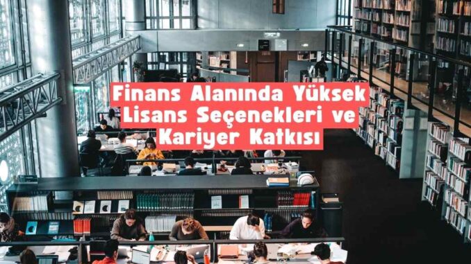 finans yüksek lisans seçenekleri