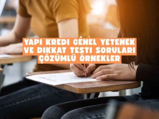 yapı kredi dikkat testi