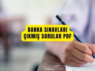 banka sınavları çıkmış sorular pdf